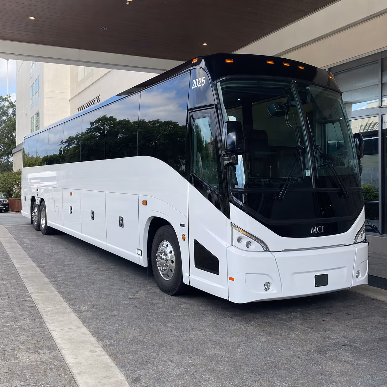 napa 54 passenger charter bus