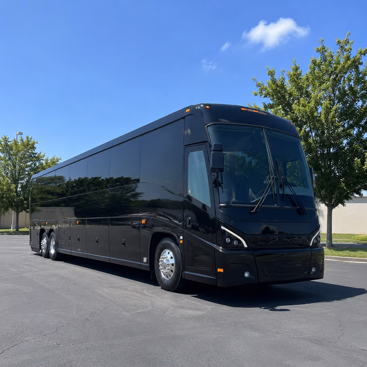 napa 56 passenger charter bus