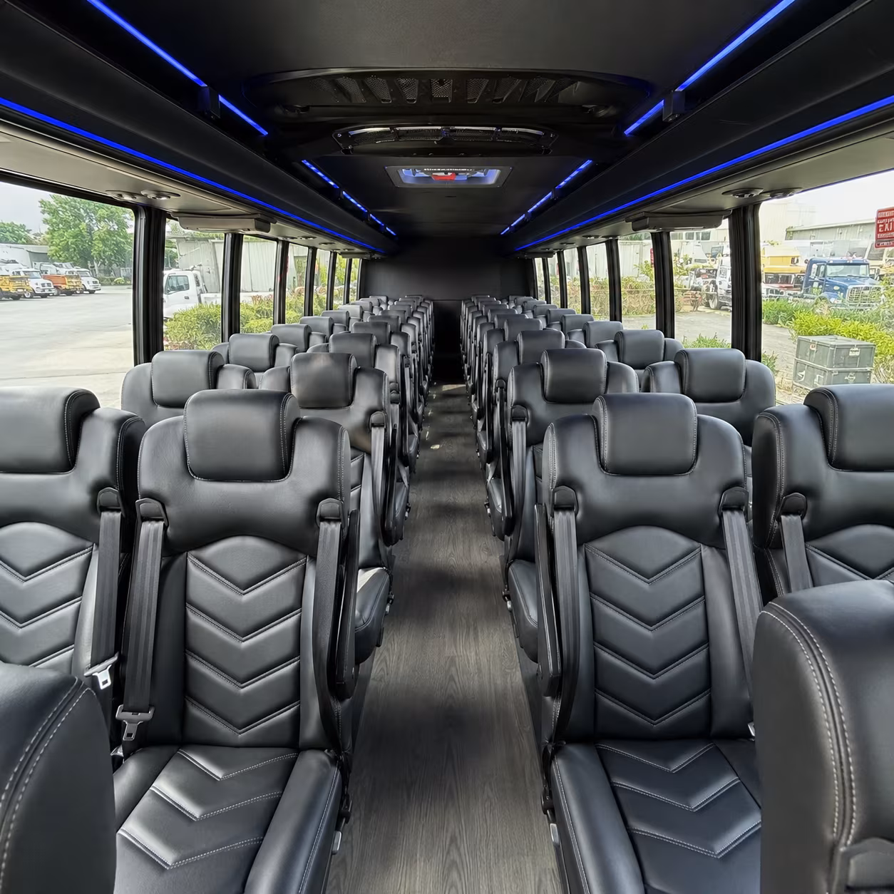 napa bachelor bachelorette transportation onboard seating