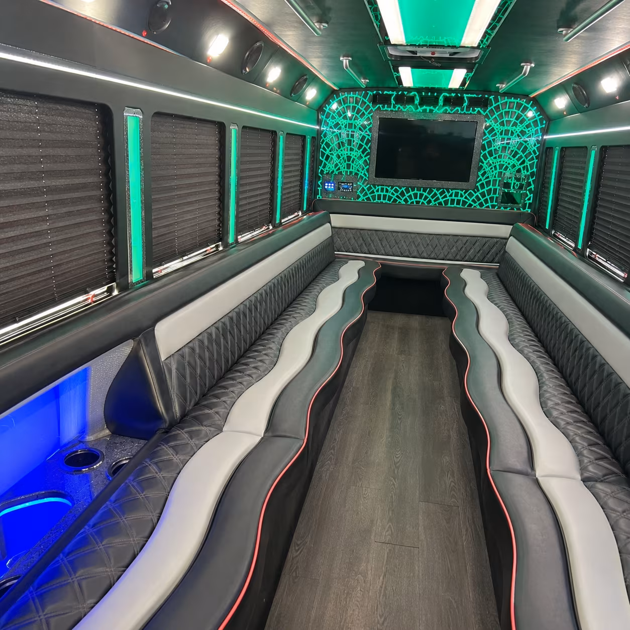 napa night town party bus rental