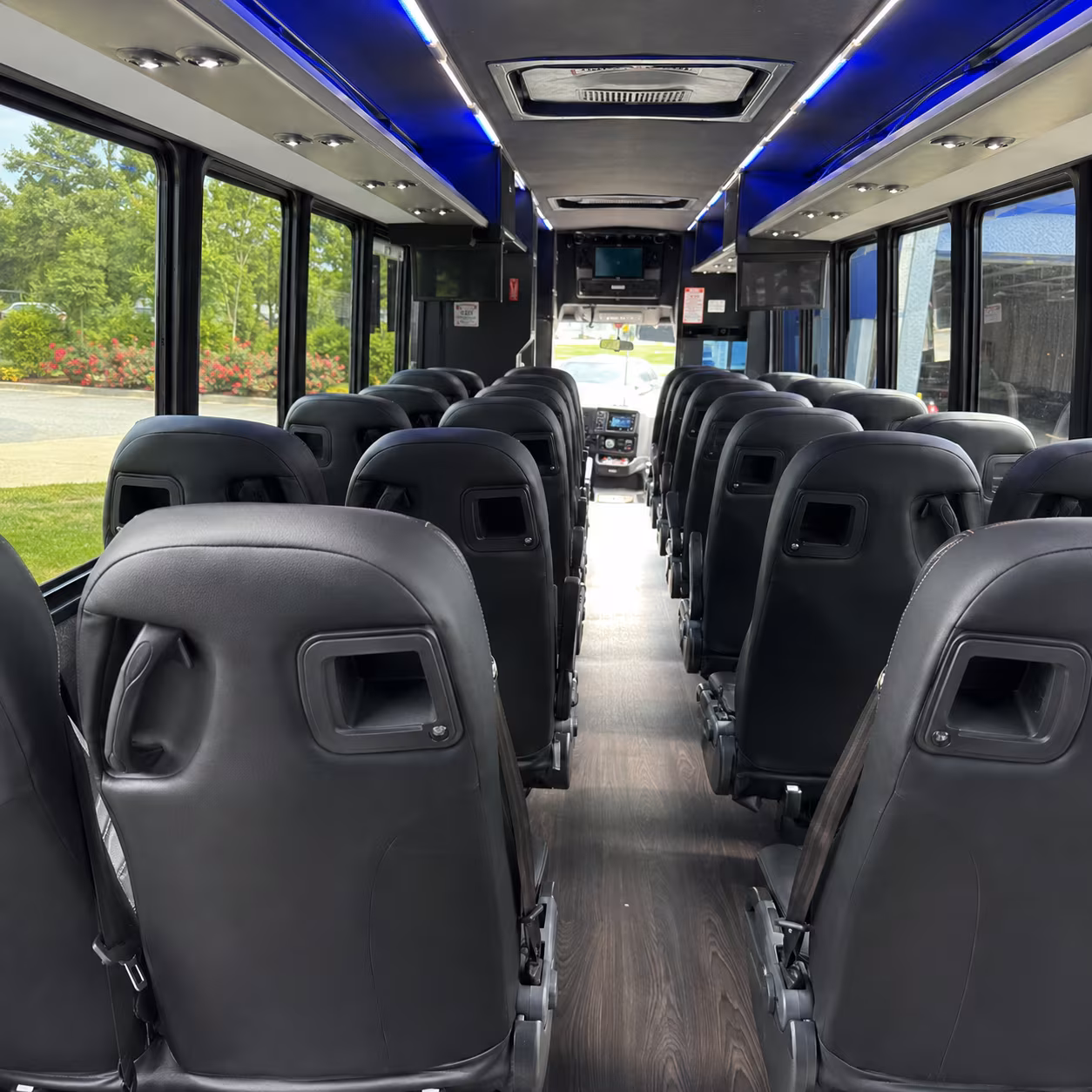 napa religious group transportation onboard seating