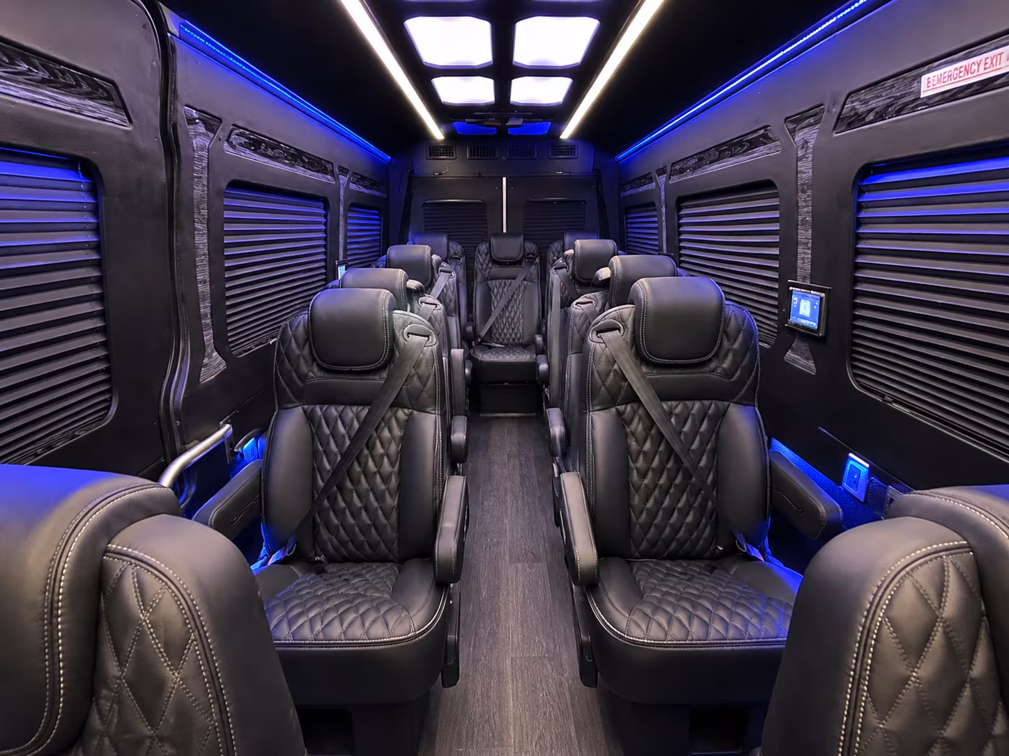napa sprinter van with driver inside