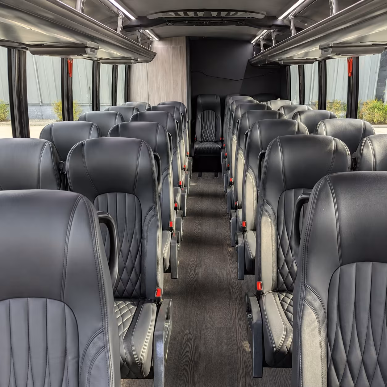 napa wedding transportation onboard seating