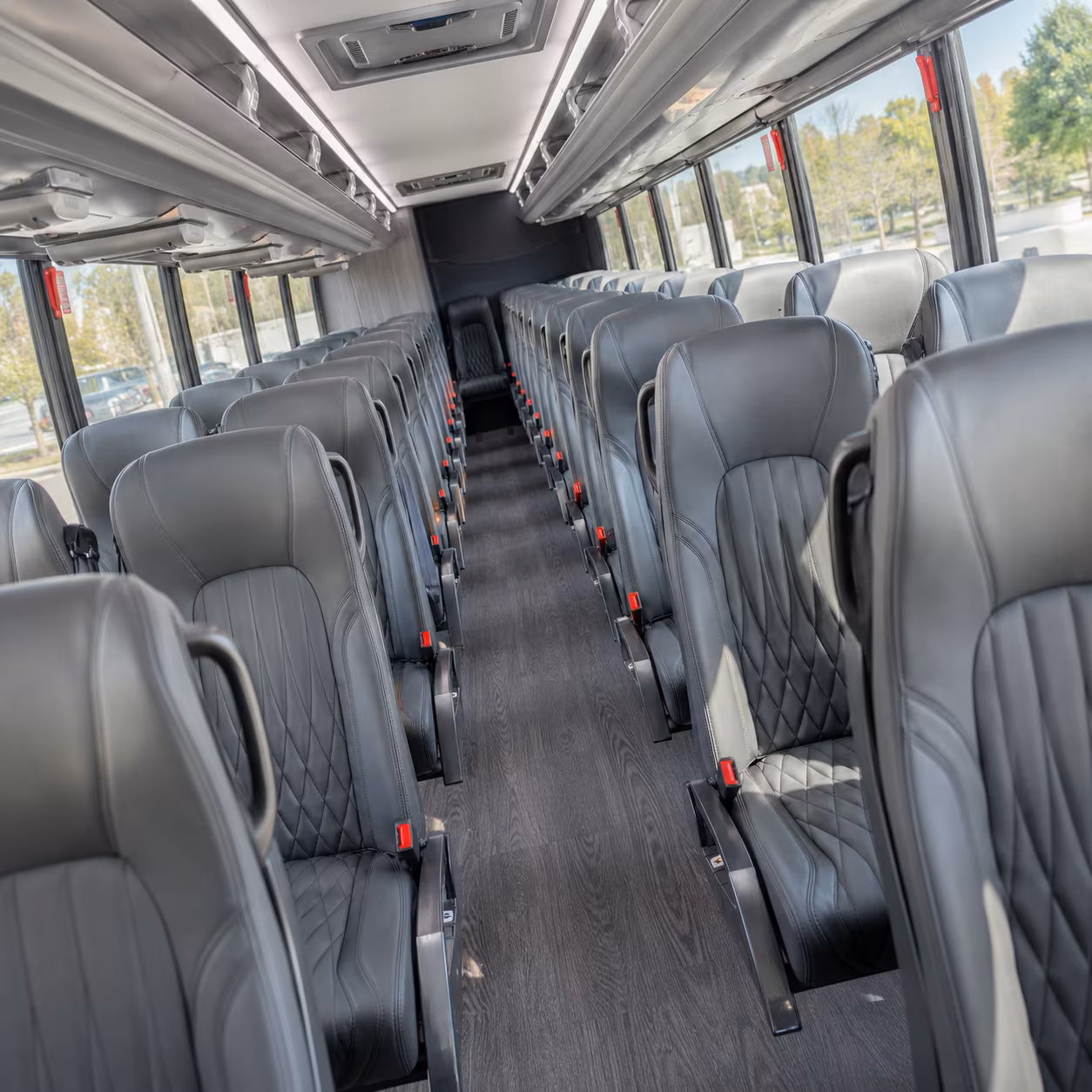 napa wine tour transportation onboard seating